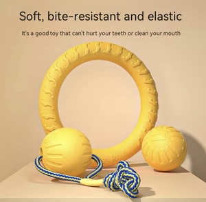 कुत्ते खिलौना पेशेवर सर्कल च्यू-प्रतिरोधी फ्लोटिंग प्रशिक्षण कुत्ते खिलौना, कुत्ते चबाने खिलौना - Product Image 6