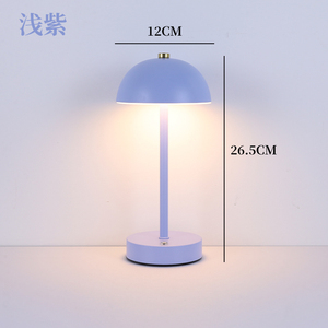 Lampe de table moderne minimaliste avec abat-jour en cristal, base en laiton, LED E26, AC 85-265V, interrupteur à bouton poussoir décoratif, 3500K, salon - Product Image 2