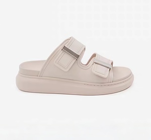 McQueenes women's new summer flat <b>sandals</b>, featuring stylish anti-slip PVC lining, women's shoes that are soft, simple - Product Image 2
