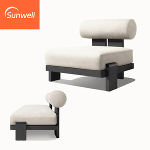 Set di Divani <span class=keywords><strong>da</strong></span> Esterno in Alluminio per 8 Persone, Design di Lusso, Resistente ai Raggi UV, per Appartamenti e Hotel - Product Image 4