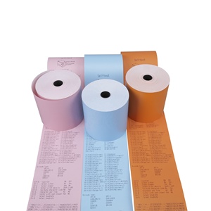 Customized <strong>Colour</strong> logo Pos Thermal Paper <strong>Roll</strong> 80x80 for Supermarket Bank Hotel Restaurant Customized Cash Register Paper <strong>Roll</strong> - Product Image 3
