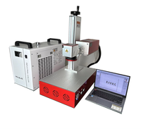 Machine de marquage laser UV nouvelle génération avec refroidissement par air, tête CNC JPT, haute efficacité, haute précision, prend en charge l'IA/PLT pour le métal, au prix d'usine