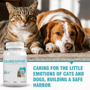 Grensoverschrijdende TK New Pet Cat Dog Mondverdovende Capsules 60 stuks Gebalanceerd Gedrag Ontspanningsondersteuning Flesverpakking OEM - Product Image 2