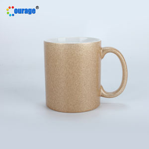 輝くフラッシュマグ グリッター昇華 11オンス コーヒーマグ セラミック 卸売 - Product Image 2