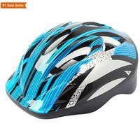 Casco Istaride Traspirante in PC EPS+PVC DUAL SPORT per Bambini, per Monopattino, Skateboard, Pattini a Rotelle e Bicicletta, per Età 5-12 Anni