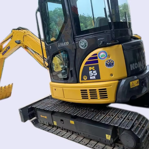 Miniexcavadora Komatsu PC56 Usada de 5 Toneladas, Modelo 2022, Motor y Componentes de Caja de Cambios Cummins, Certificados de Japón - Product Image 1