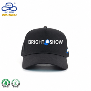 OEM personalizado 5 Panel gorras de béisbol transpirable Snapback hombres sombreros con logotipo parches para correr al aire libre Golf actividades deportivas - Product Image 2