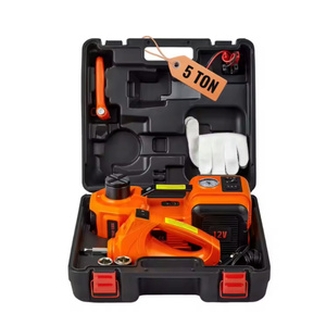 5 Ton 12v Electric Hydraulic Car Jack Lift Kit With Electric Impact Wrench for SUV Tires Garage Repair - Product Image 1