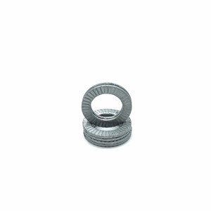 Acier DIN25201 de haute qualité avec revêtement en paillettes de zinc <span class=keywords><strong>Demart</strong></span> Rondelle autobloquante à double empilage DL8 10 12SP Rondelle de blocage - Product Image 1