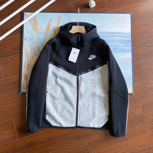 Nuova Tuta Sportiva in Tech Fleece con Felpa e Giacca, Set Due Pezzi da Jogging per Uomo, Abbigliamento Casual - Product Image 5