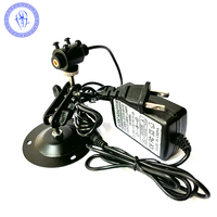 Module de ligne Laser réglable 5V avec adaptateur, 100mw 650nm 660nm, Diode rouge