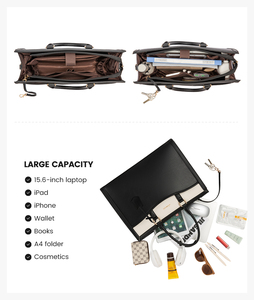 LOVEVOOK 2024 Ventes chaudes <span class=keywords><strong>Sac</strong></span> à bandoulière professionnel <span class=keywords><strong>Sac</strong></span> fourre-tout pour <span class=keywords><strong>ordinateur</strong></span> <span class=keywords><strong>Sac</strong></span> à main Imperméable <span class=keywords><strong>Luxe</strong></span> Personnalisé <span class=keywords><strong>Sac</strong></span> pour <span class=keywords><strong>ordinateur</strong></span> portable en <span class=keywords><strong>cuir</strong></span> pour femmes - Product Image 5