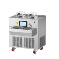 Nieuwe Vier Potten 40kg 40L Batchvriezer Commerciële Gelatomaker Hard IJsmachine 220v