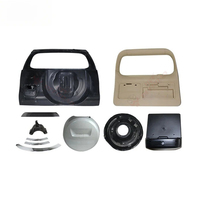 Support de Roue de Secours pour Panneau de Porte Arrière 4x4 Tout-Terrain pour Nissan Patrol Y61D GU 2004+ - Kit d'Accessoires de Hayon