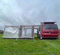 Auvents de camping-car portables de luxe, gonflables, imperméables, quatre saisons, avec installation rapide pour minivan et camping-car