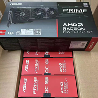 Carte graphique de jeu 4K nouvelle génération 2025 Radeon RX 9070 OC 16 Go GDDR6 avec ventilateur de refroidissement, mémoire 256 bits, sortie DP pour station de travail