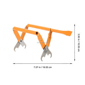 Nuevo Clip <span class=keywords><strong>de</strong></span> Extracción <span class=keywords><strong>de</strong></span> Nido <span class=keywords><strong>de</strong></span> Acero Inoxidable Estilo Europeo con Acabado Naranja, Herramienta para Apicultura, Venta al por Mayor - Product Image 6