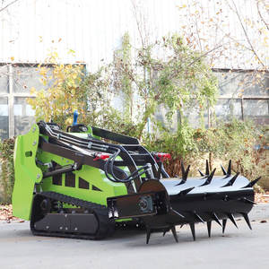 Cargadora Compacta de Dirección Deslizante con Motor de Gasolina Honda para Emergencias Municipales, Tracción por Orugas, Limpieza y Remoción de Nieve, Motor de Cambio Rápido - Product Image 1