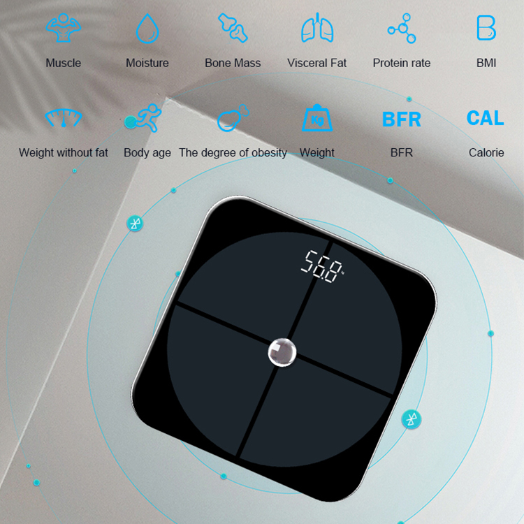 Application gratuite, Android et iOS Bluetooth balance électronique