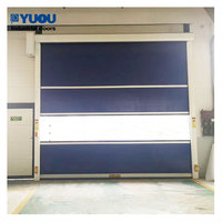 Puerta de PVC, Puerta Rápida de PVC, Cortina Automática de PVC, Puerta de Alta Velocidad para la Industria Alimentaria Interior