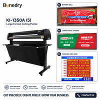 Cortadora de Vinilo Automática con Contorno AB-1350 de 53 Pulgadas (1350mm) con Alimentación de 1260mm, Cámara CCD, Motor Paso a Paso y Software Signmaster para Impresión UV