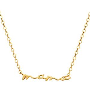 Squisita collana di <span class=keywords><strong>mamma</strong></span> in oro placcato in acciaio inox <span class=keywords><strong>mamma</strong></span> ciondolo <span class=keywords><strong>gioielli</strong></span> perfetti regali <span class=keywords><strong>per</strong></span> la <span class=keywords><strong>festa</strong></span> <span class=keywords><strong>della</strong></span> <span class=keywords><strong>mamma</strong></span> - Product Image 3