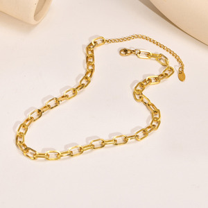 Collar de Cadena con Eslabones de Constelación y Conchas, de Acero Inoxidable, Moderno, para Mujer, Regalo, Joyería Taige - Product Image 1