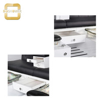 Chaise de pédicure pour salon de manucure Double Sièges Chaise de spa de massage des pieds de Triple Spa Banc de pédicure pour bancs de pédicure de chez Monroe