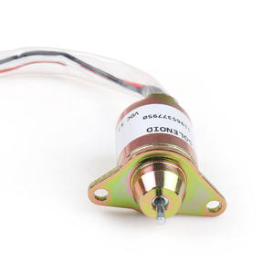 วาล์วโซลินอยด์ตัดน้ำมันเครื่องยนต์ดีเซลยันมาร์ 4TNV94L-SFN รุ่นใหม่ รุ่น V2403 สตาร์ทเตอร์ สำหรับงานก่อสร้าง หมายเลขอะไหล่ 119653-77950 - Product Image 1