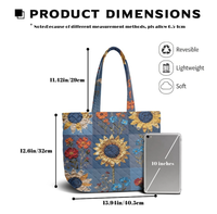 Sac de shopping pour femme avec motif personnalisé de Porto Rico, sac fourre-tout matelassé à bandoulière, sac de voyage en plein air, vente chaude