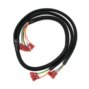 OEM Wiring Harness Manufacturer Custom Cable Assembly Sightseeing Bus Golf Cart Motorcycle Wire Harness