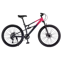 Prix d'usine Vélo VTT 26 pouces MTBGO 9 vitesses pour hommes Vélo de montagne Cycle Vélo tout suspendu Bicicleta Adulte Vitesses