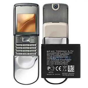 Аккумулятор BP-6X мобильного смартфона 3,7 В 700 мАч для Nokia 8800 8860 Sirocco N73i NK8800 Замена аккумулятора телефона