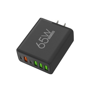 Logo personnalisé haute qualité PD <span class=keywords><strong>65W</strong></span> <span class=keywords><strong>chargeur</strong></span> rapide USB + type C <span class=keywords><strong>chargeur</strong></span> de téléphone à six ports pour Samsung iPhone Xiaomi <span class=keywords><strong>Huawei</strong></span> - Product Image 2
