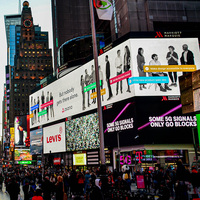Affichage numérique couleur, panneau publicitaire géant, imperméable, publicité extérieure, panneaux vidéo muraux, écran d'affichage LED