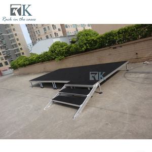 เวทีความสูงที่สามารถปรับได้รับน้ำหนักได้สำหรับแสดงบนเวที - Product Image 4