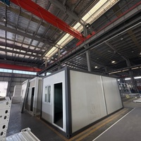 Magasin conteneur pliable en Z, préfabriqué, pour restauration rapide, café, boutique éphémère, mini-magasin conteneur maritime portable