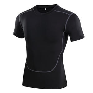 Camisetas Deportivas de Verano Personalizadas para Hombre, Marca Negra Estampada al por Mayor, Transpirables, de Secado Rápido, Ligeras y Ecológicas - Product Image 4