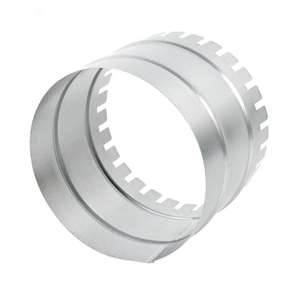 Детали систем HVAC, оцинкованный стальной навесной воротник, круг для вентиляционного воздуховода, круглый воротник для воздуховода - Product Image 2