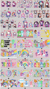 La tazza Premium UV DTF avvolge alla rinfusa I trasferimenti personalizzati da 16oz 20oz con decalcomanie a doppia faccia per bicchieri che ho avvolge la tazza Dtf se avvolge la tazza Dtf - Product Image 2