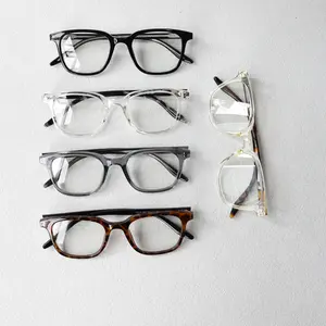 Cheap Ready Stock Fashion Wholesale Acetate Tr90 Optical Frame New Models of Glasses Safety