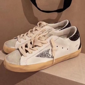 Chaussures de skate noires classiques respirantes antidérapantes confortables en cuir véritable à lacets, chaussures de créateur haut de gamme en maille intemporelle - Product Image 1