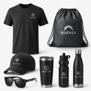 Juegos de Regalo Personalizados con Múltiples Artículos Promocionales Corporativos, Kit de Bienvenida para Empleados con Camiseta, Gorra, Botella y Bolsa para Equipos de Empresa - Product Image 1