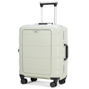 TSA Approved Spinner Suitcase Durable PP Multi-Directional <b>Wheels</b> for Business Travel 20 Inch Fingerprint <b>Lock</b> Hardshell Luggage - Product Image 1