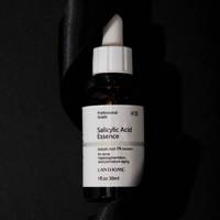 Sérum facial à 2% d'acide salicylique, Essence anti-acné pour peaux à problèmes, Hydratation intense et nettoyage des pores, Soin quotidien de la peau du visage