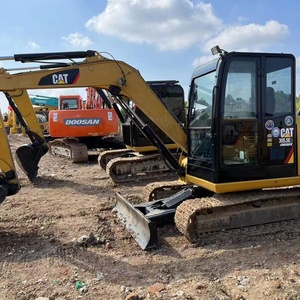Se Vende Excavadora Usada de 5 Toneladas, Fabricada en Japón, Modelo Caterpillar CAT305.5, con Pocas Horas de Trabajo - Product Image 2