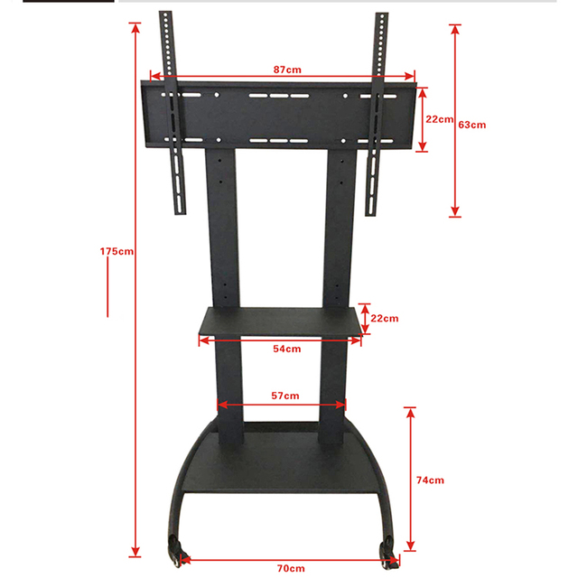 Morden Design Metal Adjust TV Stand Rack Modern Display Racks