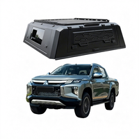 Capot de protection en alliage d'aluminium de style sportif personnalisé pour Mitsubishi Triton Ranger, avec capuchon de clé, étanche, intelligent, pour camping-car, avec fonction de levage facile et verrouillage