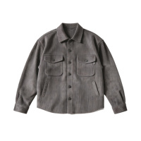 Veste bomber cargo softshell imperméable et respirante pour homme, en laine écologique avec doublure polaire, teinte unie