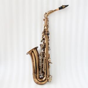 Barato <span class=keywords><strong>café</strong></span> Oro saxofón alto profesional con saxofón alto Cañas boquilla accesorios y saxofón alto bolsa caso para la venta - Product Image 3
